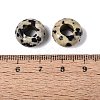 Natural Dalmatian Jasper European Beads G-N359-17A-05-3