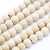 Natural Wood  Beads Strands WOOD-P011-07-10mm-1