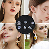 240Pcs 6 Styles Eco-Friendly Silicone Full-covered Ear Nuts FIND-SP0001-17-5