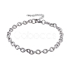 304 Stianless Steel Cable Chain Bracelet Making STAS-CJ0001-137-1