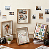 MDF Composite Wood Photo Frame Stand for Dried Flower DJEW-WH0028-057B-4
