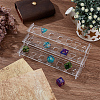 1 Bag 3-Tier Acrylic Polyhedral Dice Organizer Display Riser Racks ODIS-BC0001-37-4