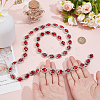 1 Yard Brass Glass Rhinestone Chains KK-NB0003-96A-3