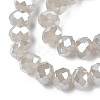 Electroplate Glass Beads Strands EGLA-A034-J4mm-A15-2