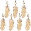 12Pcs Brass Pendants KK-BBC0027-66-1