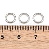 304 Stainless Steel Closed Jump Rings STAS-G393-06P-07-2