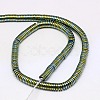 Electroplate Non-magnetic Synthetic Hematite Beads Strands G-J164A-4mm-08-2