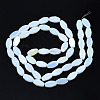 Electroplate Glass Beads Strands EGLA-Q125-009K-2