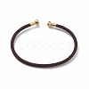 Braided Carbon Steel Wire Bracelet Making MAK-A017-B02-1