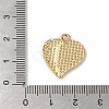 Alloy Rhinestone Pendants PALLOY-P303-04G-02-3