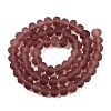 Transparent Glass Beads Strands X-EGLA-A044-T8mm-MD13-3