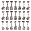 CHGCRAFT 50Pcs Tibetan Style Alloy Pendants FIND-CA0005-66-1