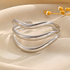 Hollow 304 Stainless Steel Cuff Bangles WGBC60A-04-1