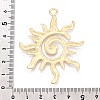 Rack Plating Alloy Big Pendants PALLOY-N179-04MG-3