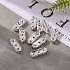 Brass with Grade A Rhinestone Bridge Spacers RB-H236-S-6