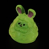 Luminous Resin Cute Little Rabbit Ornaments RESI-I054-01H-3