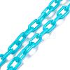 Opaque Acrylic Cable Chains SACR-N010-002C-3