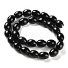 Natural Black Onyx Agate Beads Strands G-NH0019-C05-10-3