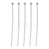 Tarnish Resistant 304 Stainless Steel Ball Head pins STAS-N017-02-35mm-1