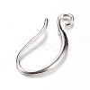 Brass Earring Hooks LS-KK-R037-14P-2