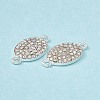 Alloy Connector Charms FIND-A024-09B-S-4