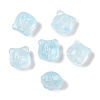 Transparent Spray Paint Glass Beads GLAA-Z011-01B-1