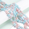 Natural White Jade Beads Strands G-F703-15-1-4
