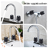 3Pcs Alloy and Iron Bathroom Sink Faucet Knobs Replacement FIND-GO0004-09B-5
