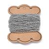 Tarnish Resistant 304 Stainless Steel Twist Chains CHS-K001-24-3mm-5