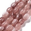 Dyed Natural Malaysia Jade Beads Strands G-P528-I07-01-1
