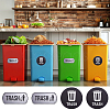 2 Styles PVC Self Adhesive Stickers DIY-GA0009-89-5