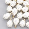ABS Plastic Imitation Pearl Pendants KK-T035-62-1