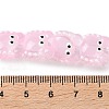 Transparent Glass Beads Strands LAMP-L078-010F-4