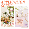 12 Sets 2 Styles Rectangle with Marble Pattern Folding Paper Candy Bags ABAG-PH0001-07B-3