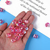 1-Hole Transparent Acrylic Buttons MACR-S373-129-C01-2