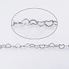 Tarnish Resistant 304 Stainless Steel Link Chains CHS-E002-15-1