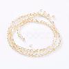 Glass Beads Strands EGLA-S056-08-2