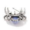 Synthetic  Gemstone Brooches G-A224-01AS-18-3