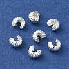 Brass Crimp Beads Covers FIND-Z039-13B-S-2
