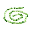 Handmade Millefiori Glass Bead Strands X-LAMP-J035-4mm-13-3