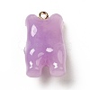 Cartoon Opaque Resin Pendants FIND-I029-01D-2