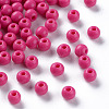 Opaque Acrylic Beads X-MACR-S370-C6mm-A13-1