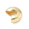 Brass Crimp Beads Covers X-KK-C156-08B-G-2