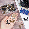 30Pcs 3 Colors Alloy Chandelier Components Links FIND-SC0006-89-3