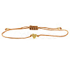 Valentine's Adjustable Braided Polyester Cord Bracelets GM2838-3-1