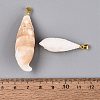 Spiral Shell Big Pendants SHEL-Q029-14KCG-3