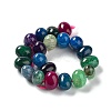 Natural Agate Beads Strands G-G021-03B-14-3
