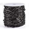 Unwelded Iron Paperclip Chains CH-S125-02F-B-3