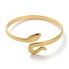 Golden 304 Stainless Steel Cuff Bangle for Women BJEW-C050-02B-G-2