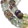 Natural Colorful Fluorite Beads Strands G-D481-19A-4